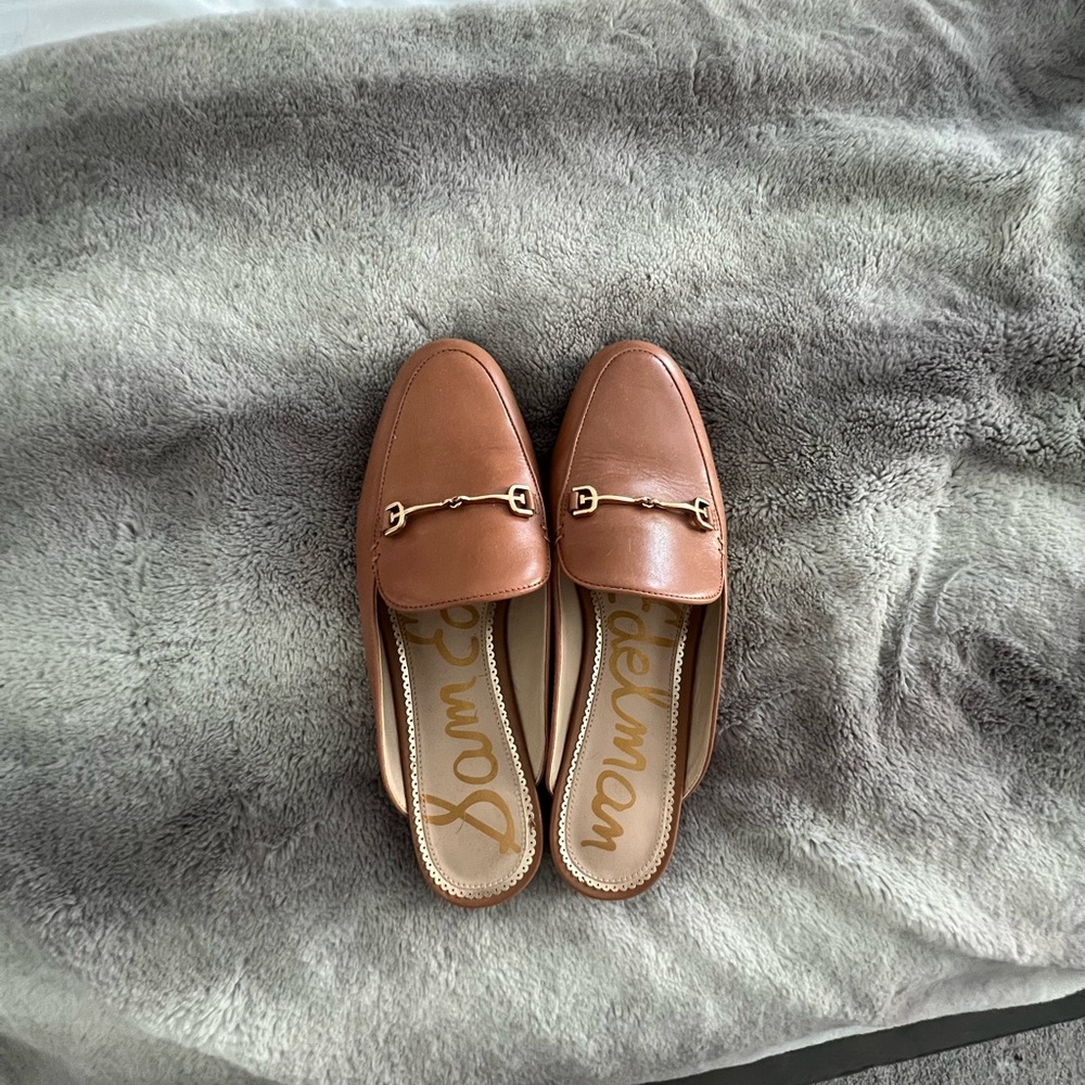 Sam Edelman Brown Mules for Women